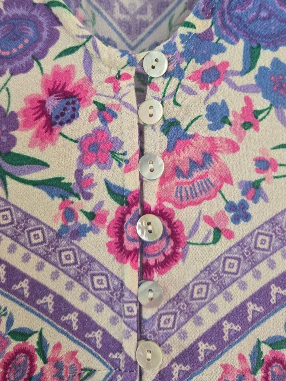 Spell & the Gypsy Babushka Lavender MaryKate Dress Size XS or Small - Picture 6 of 12